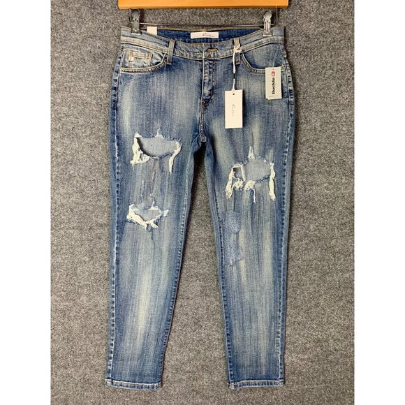 NEW‎ KanCan women's distressed skinny jeans Size 25 - Picture 1 of 11